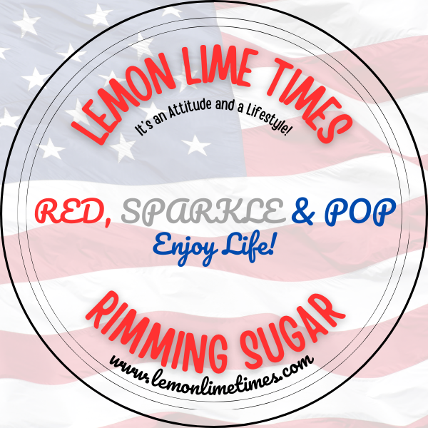 Red, Sparkle & Pop Rimming Sugar